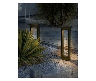 Lampă solară LED de exterior MALDEN Negru