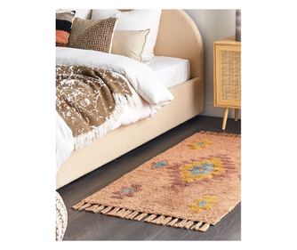 Covor IGDIR Portocaliu 80 x 150 cm Bumbac