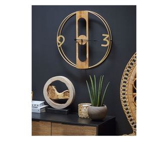 Ceas de perete MULHOUSE 50 cm Maro