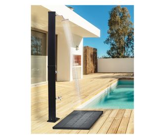 Duș solar portabil de grădină YARACUY Negru