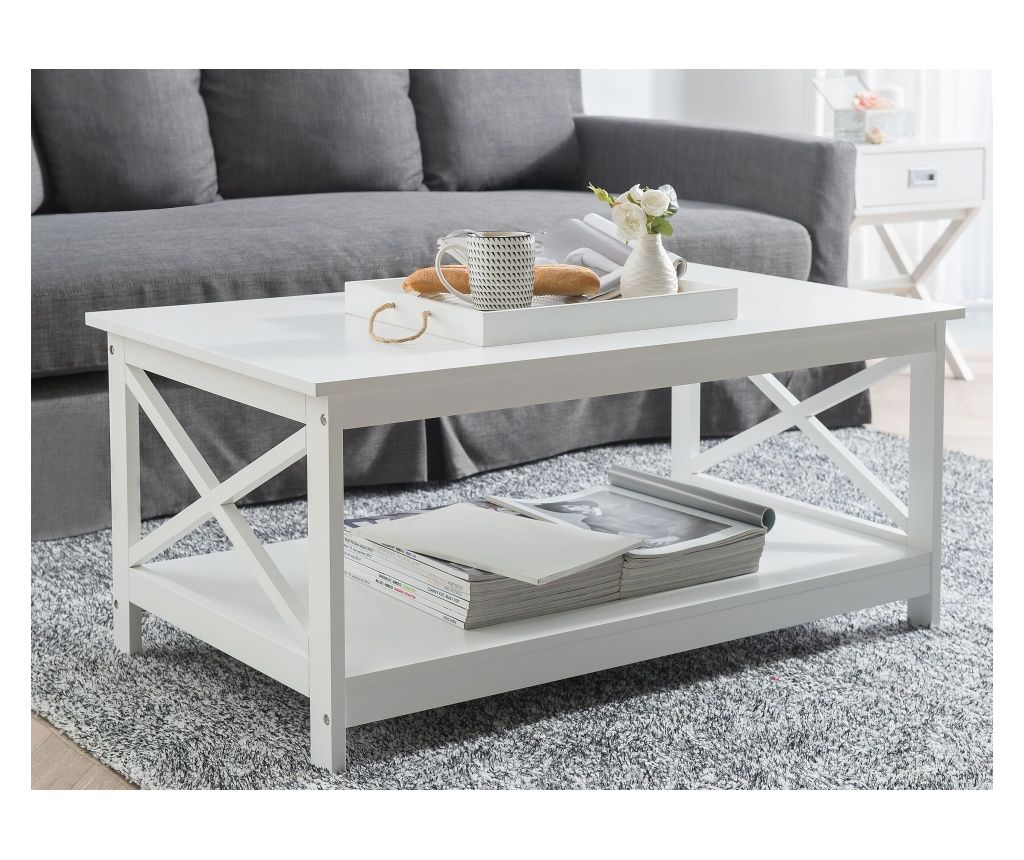 FOSTER Coffee Table White