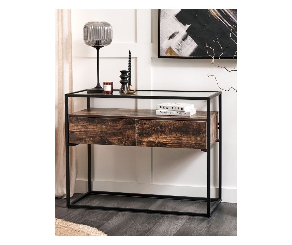 Masă consolă MAUK Maro închis