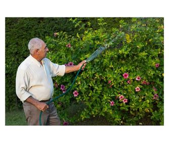 Furtun gradina armat Premium, 1/2" diametru, 20 m, protectie UV, 8 bar presiune, 4 straturi, verde