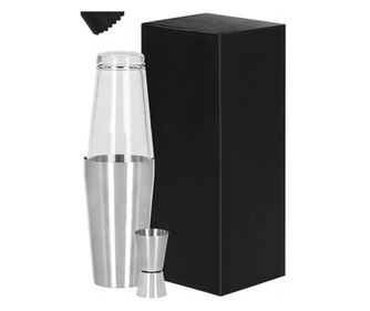 Set Cocktail Shaker Kit pentru barmani 400/700 ml, KI9, 11 piese