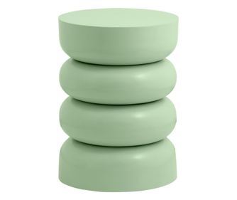 Помощна масичка Jubba, зелена, 35 см