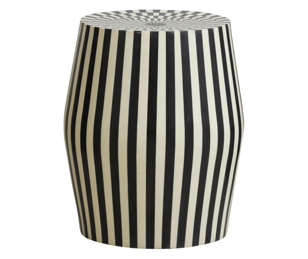 Side Table Taura Black 41 cm