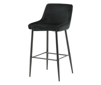 Бар стол Plaza черен 48 см