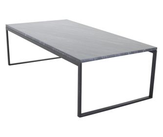 Stolić za kavu Estelle Mramor Crni i Crni 60 cm