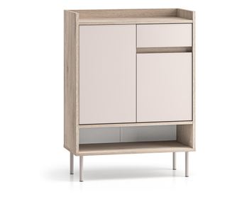 Ozkega predalnika Voco Oak & Beige 70 cm