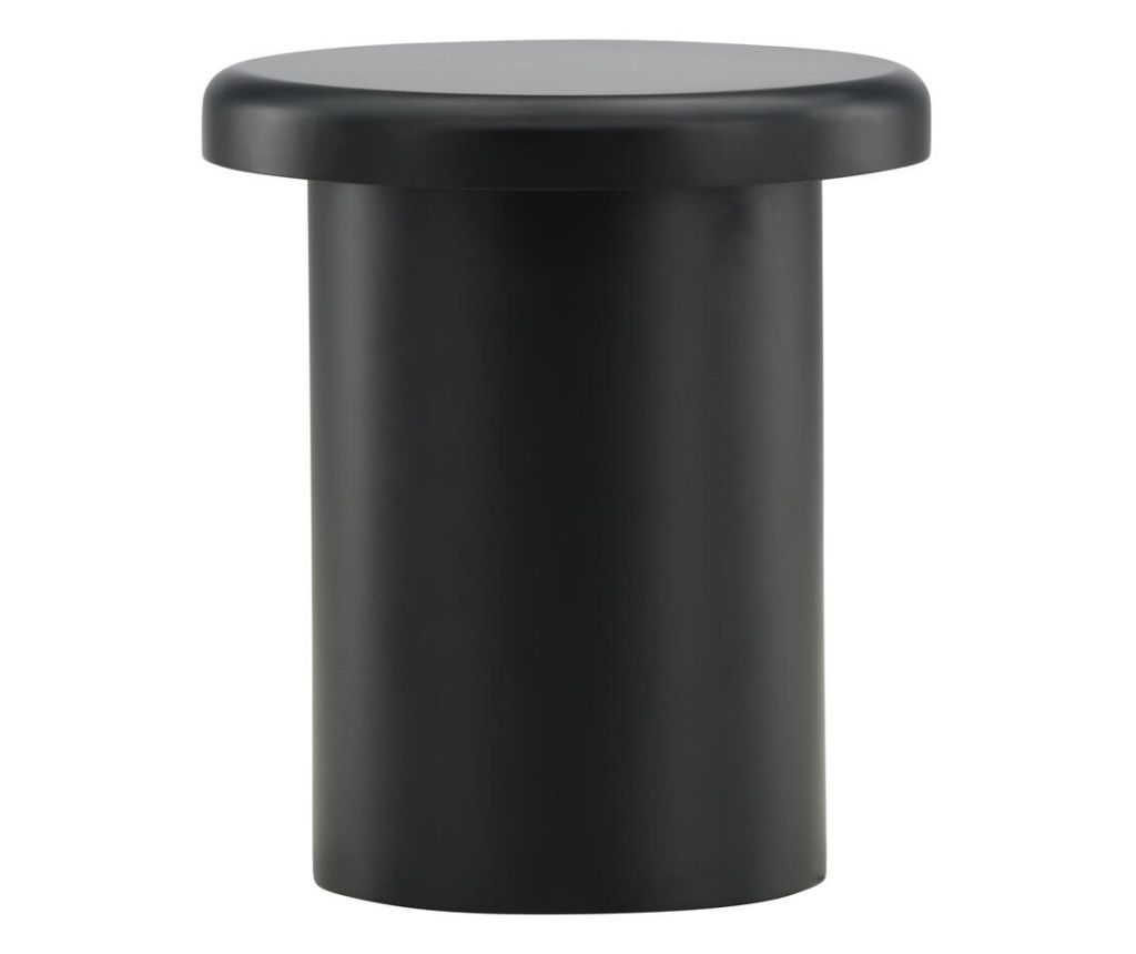 Stranska mizica Namsos črna 40 cm