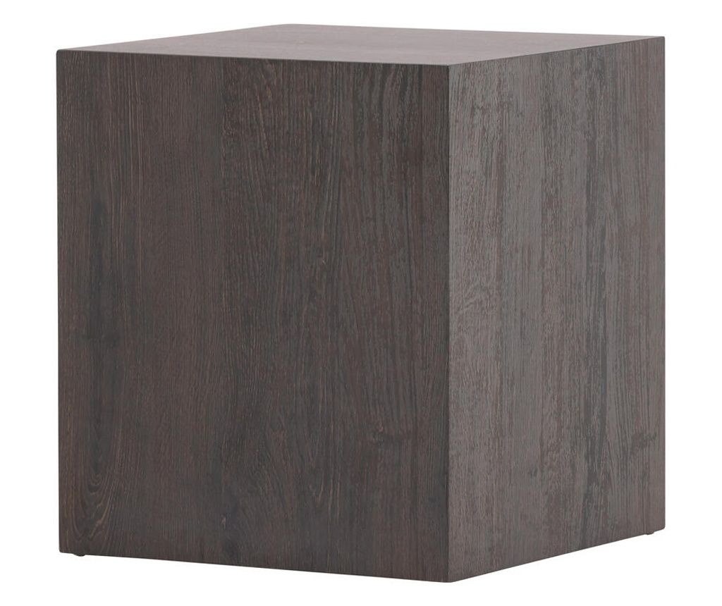 Klubska mizica York temno rjava 40 cm