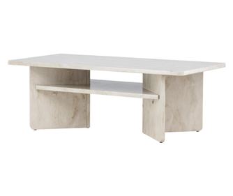 Alesund bézs színű dohányzóasztal, 60 cm