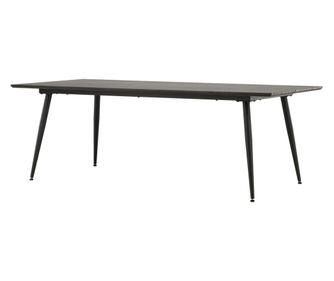 Keholmen étkezőasztal dió és fekete 100 cm