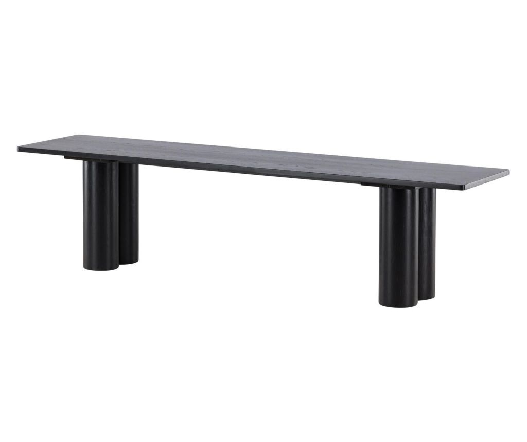 Bench Olivia Black 180 cm