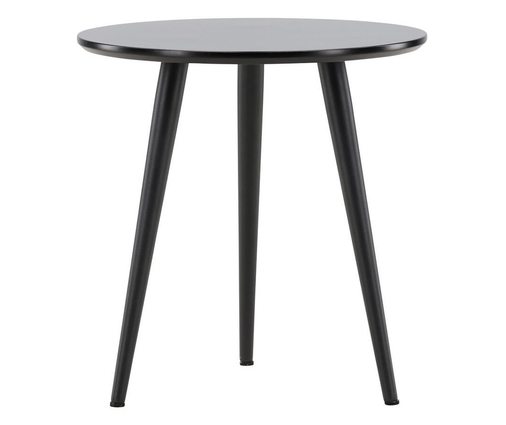 Side Table Askim Black 48 cm