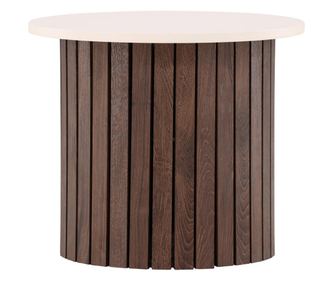 Помощна масичка Visingso, бежова и кафява, 52 см