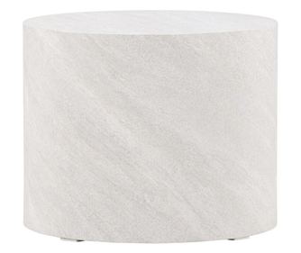 Măsuță de cafea York, marmură albă, 50 cm