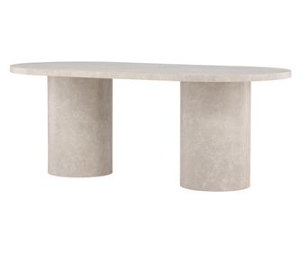 Étkezőasztal Narvik Márvány Szürke 100 cm