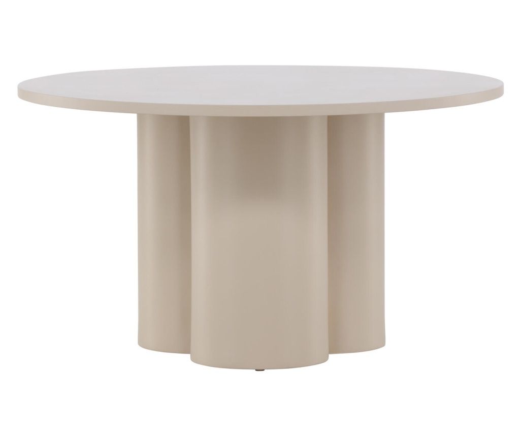 Klubska mizica Olivia bež 80 cm