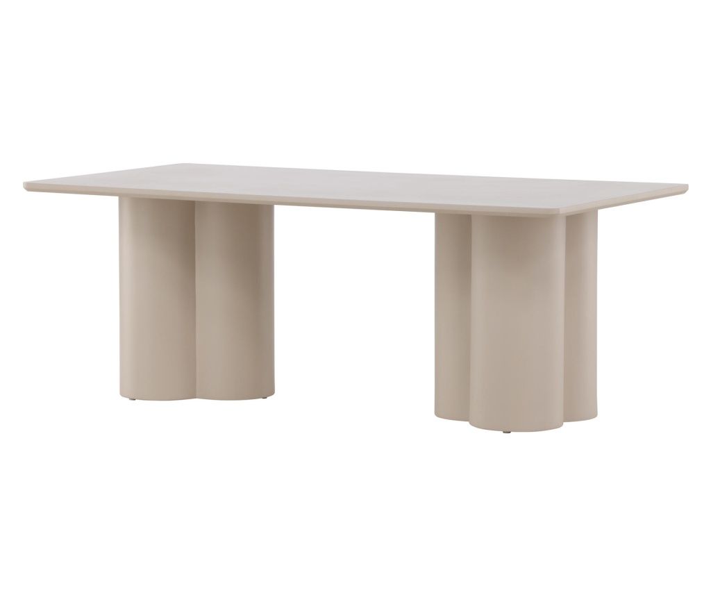 Klubska mizica Olivia bež 60 cm