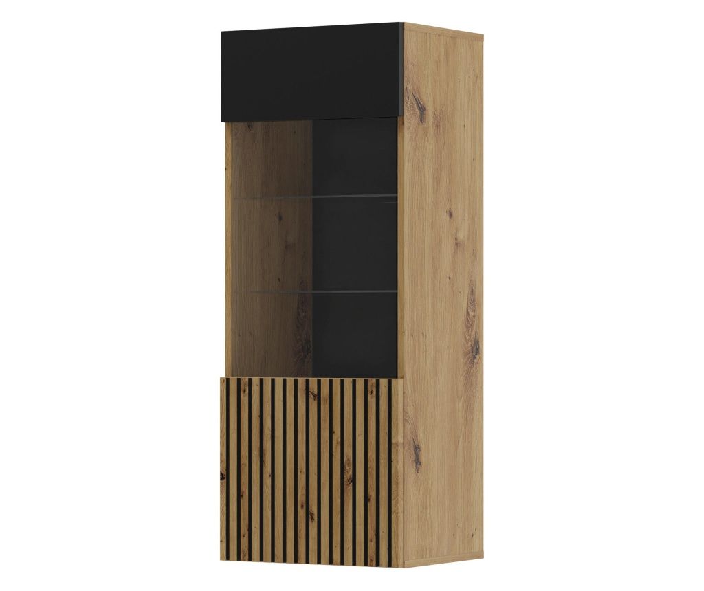 Auris bézs és fekete fali szekrény 45 cm