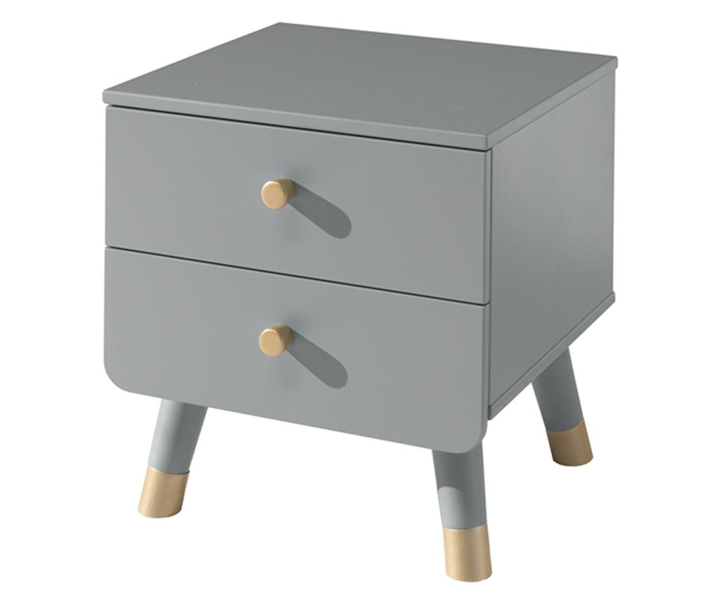 Billy szürke éjjeliszekrény 44 cm