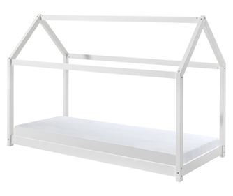 Krevet Kućica Cabane Bijeli 90X200 cm