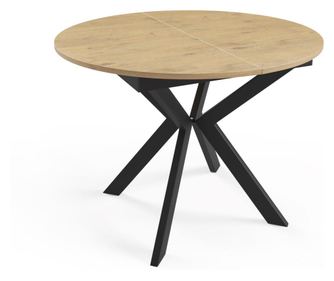 Blagovaonski stol Leia narančasti 100 cm