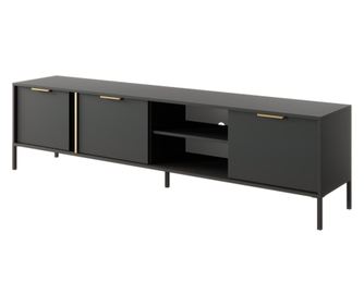 TV omarica Lars črna 203 cm