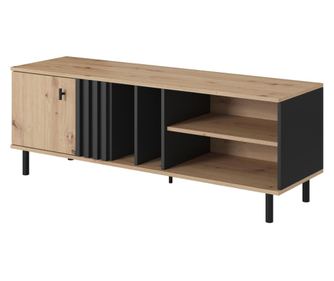 TV omarica Madis bež in črna 139 cm