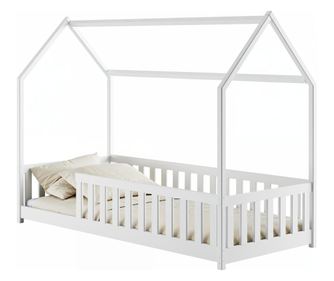 Детско легло къща Noah Бяло 90X200 см