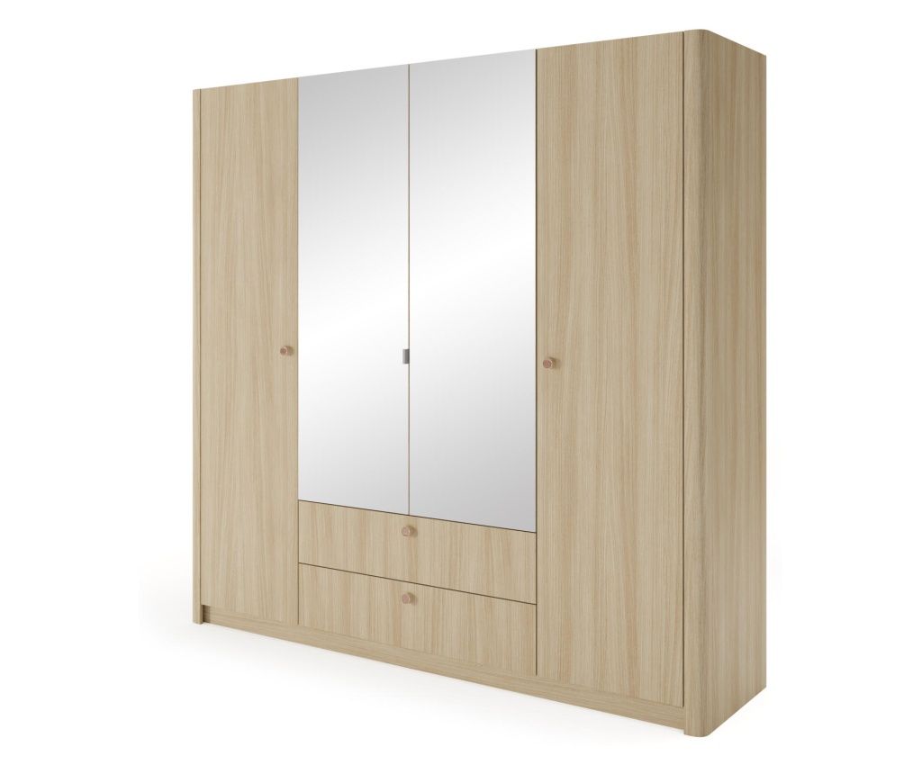 Wardrobe Viki Oak 213 cm