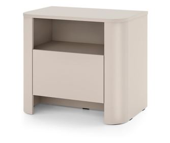 Noptieră Bari Bej 58 cm