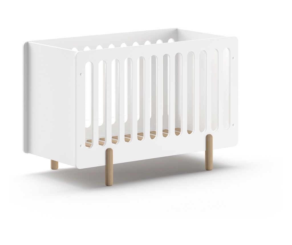 Baby Cot Smile White 60X120 cm