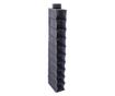 Organizator suspendat, cu 10 compartimente, 30x15x120 cm, textil rezistent, gri thumbnail 1
