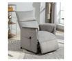 Fotoliu Reclinabil Electric Silențios, Fotoliu Relaxare 160° din Material Textil pentru Persoane în Vârstă, cu Funcție de Memori thumbnail 2