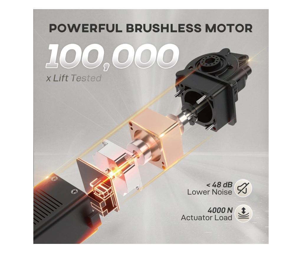 Fotoliu Reclinabil Electric Silențios, Fotoliu Relaxare 160° din Material Textil pentru Persoane în Vârstă, cu Funcție de Memori - 4