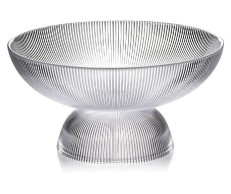 MODERN KITCHEN Стъклена поставка за торта 24.5x13.5x12.5cm 1.8L