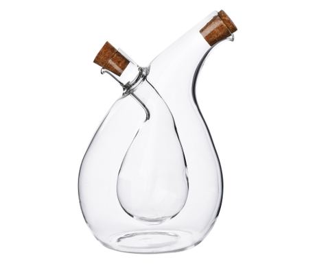 PETER Бутилка за олио и оцет 350ml/75ml, 10x10xh16cm