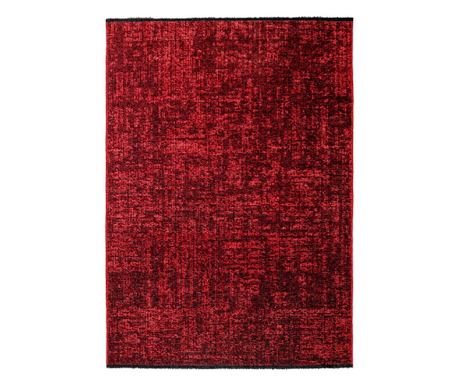 Dywan bawełniany Space czerwony 200 cm x 290 cm