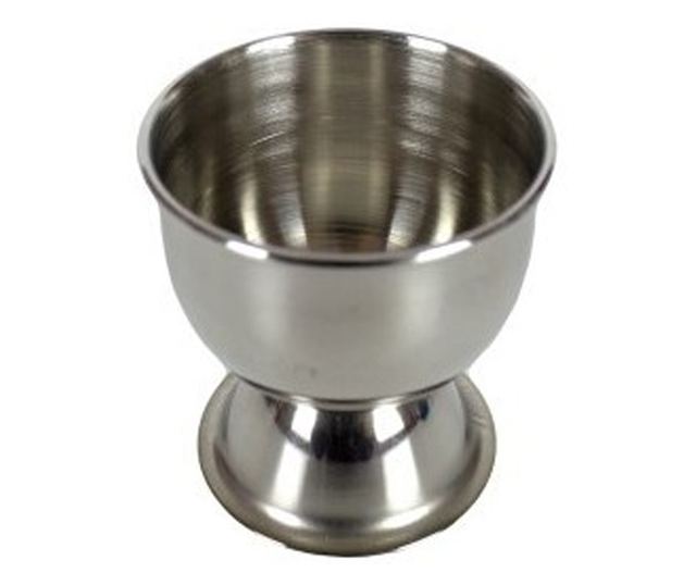 Поставка за яйце от AZHOME, неръждаема стомана, 5x5 см