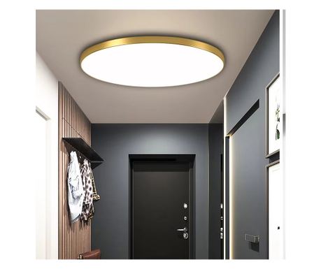 SOLIS LED Mennyezeti Lámpa 47cm 48W Hideg Fehér Arany