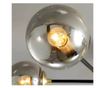 Lustra cu Abajur Rotund, PENTHOUSE Grand, 8xE27, Negru Auriu, Metal thumbnail 2
