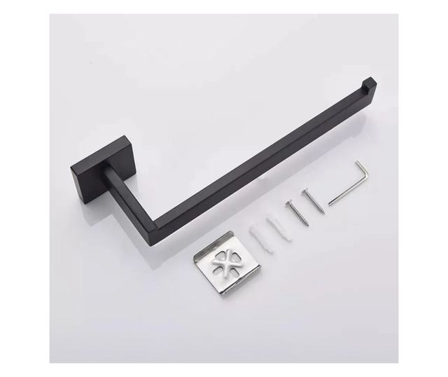 Crni držač za ručnike GJ628