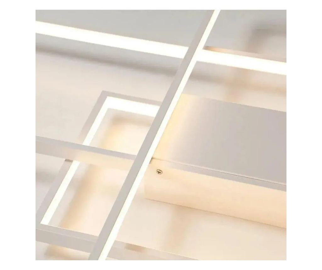 Φωτιστικό Οροφής LED LANDYN 71W με Τηλεχειριστήριο, Ψυχρό/Θερμό/Ουδέτερο Φως, Ρυθμιζόμενη Ένταση, Λευκό - 2