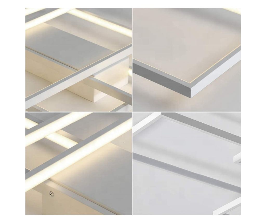 Φωτιστικό Οροφής LED LANDYN 71W με Τηλεχειριστήριο, Ψυχρό/Θερμό/Ουδέτερο Φως, Ρυθμιζόμενη Ένταση, Λευκό - 3