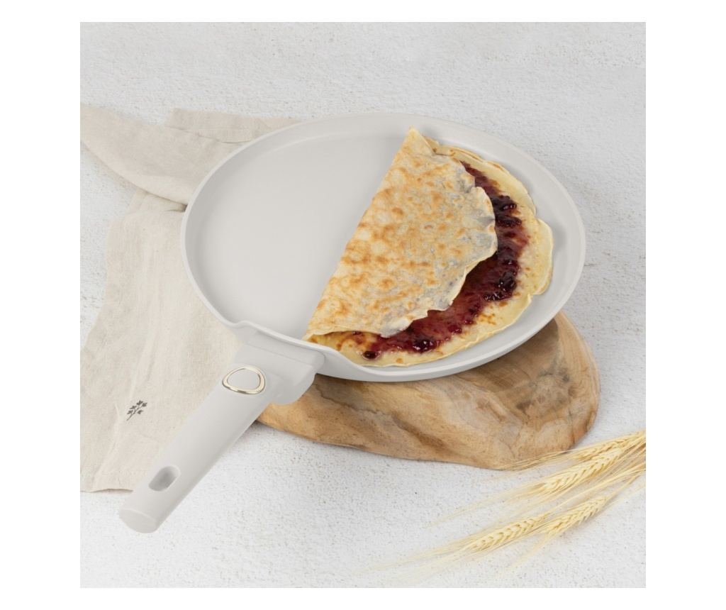 Pekač za palačinke 28 cm Sahara Berlinger Haus BH 8056, nelepljiv, krem - 3