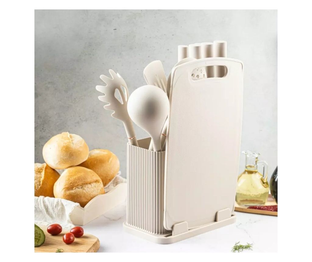 12-dijelni set pribora i noževa sa sjeckalicom i stalkom Klausberg KB 7935 - 3