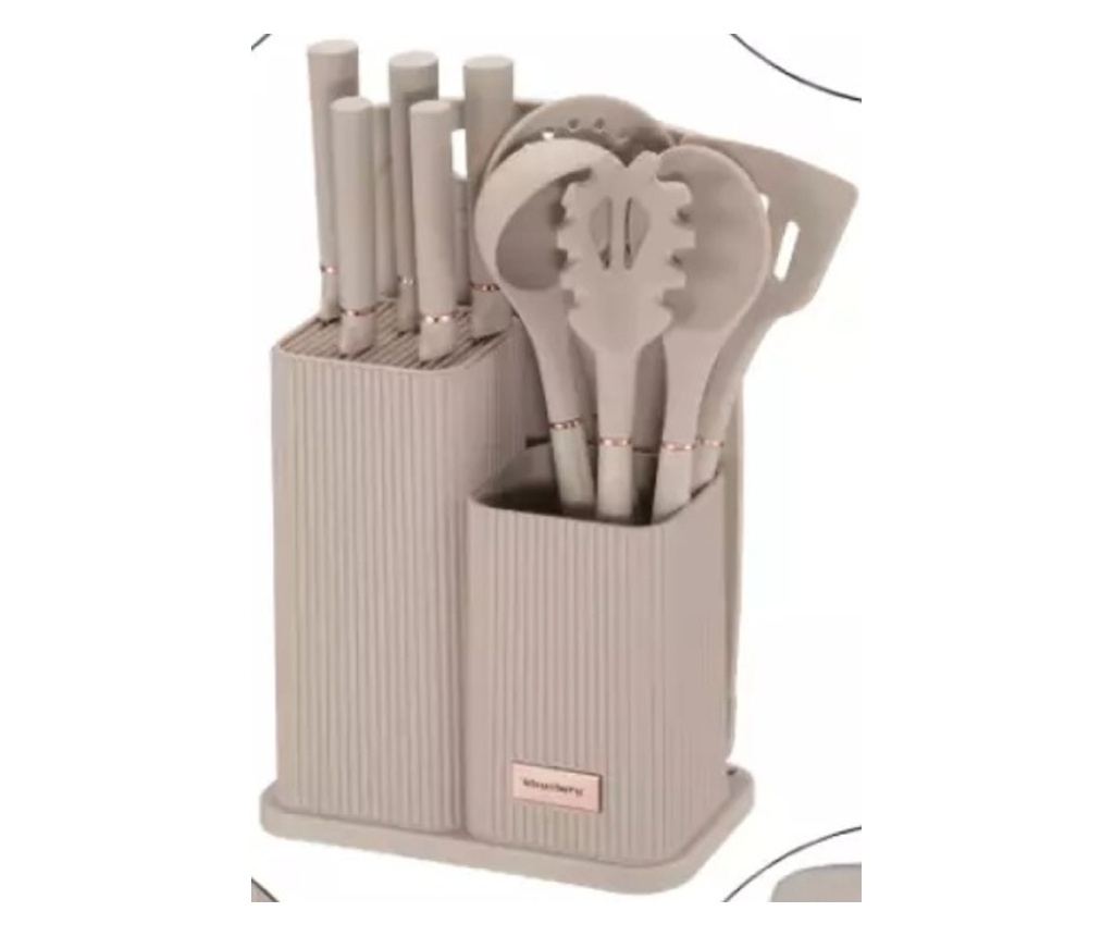 12-dijelni set pribora i noževa sa sjeckalicom i stalkom Klausberg KB 7935 - 6