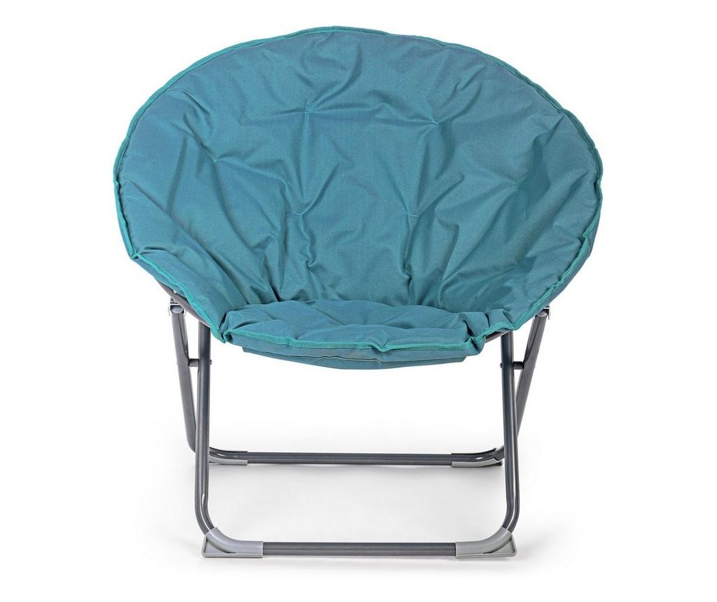 Luna Folding Outdoor Chair, Turquoise, 65x75x80 cm - 5